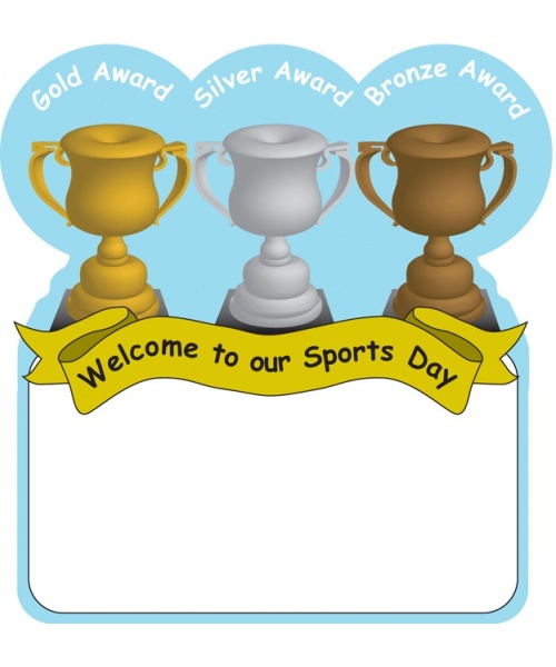 Three Bell Trophy Sports Day Whiteboard