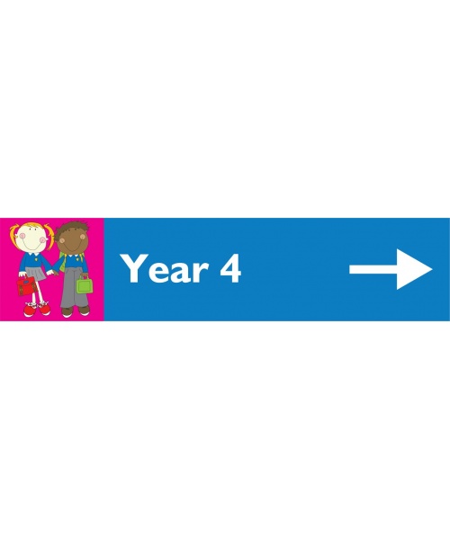 Year 4 Direction Sign
