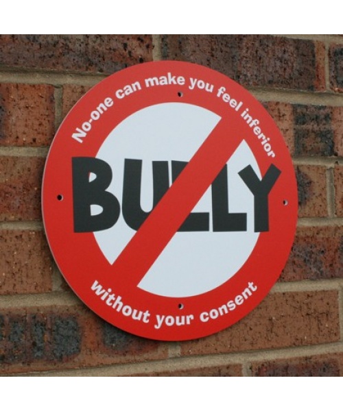 Against Bullying Sign