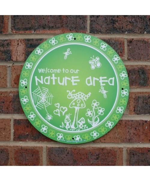 Children's Nature Area Wall Sign