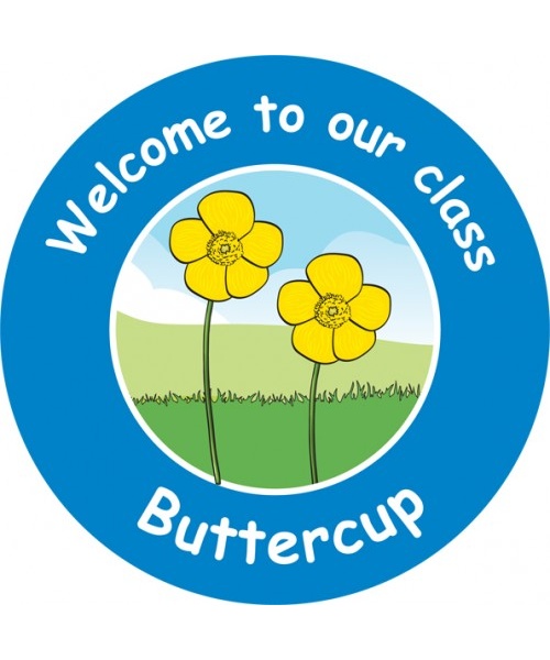 Classroom sign Buttercup