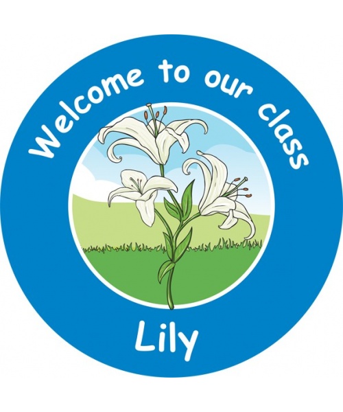 Classroom sign Lily