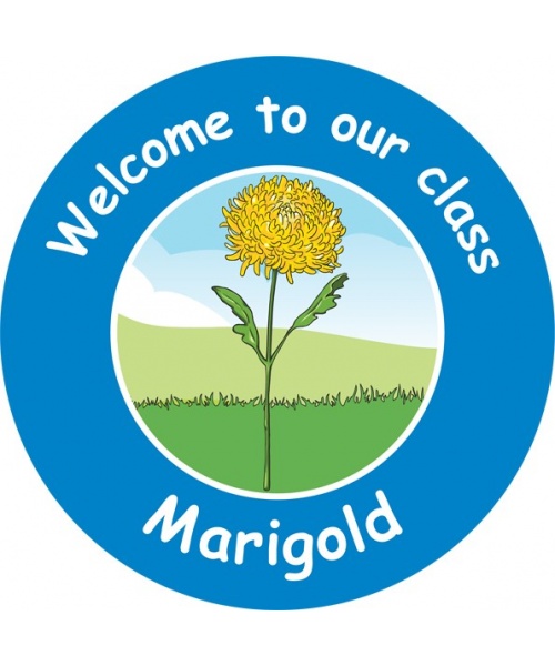Classroom sign Marigold