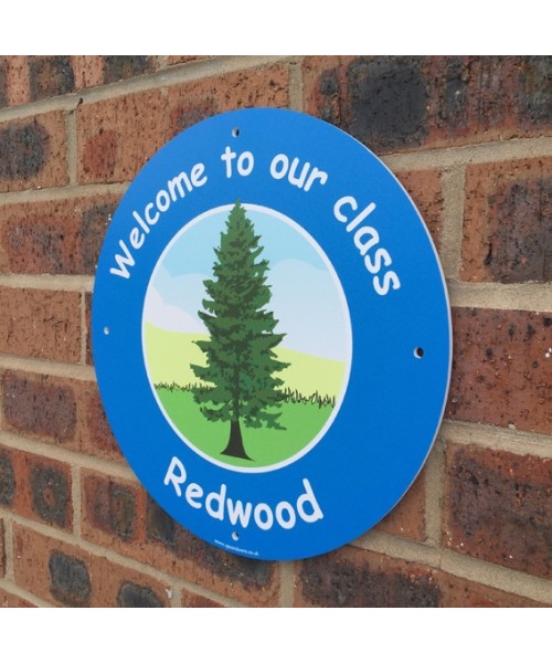 Classroom sign Redwood