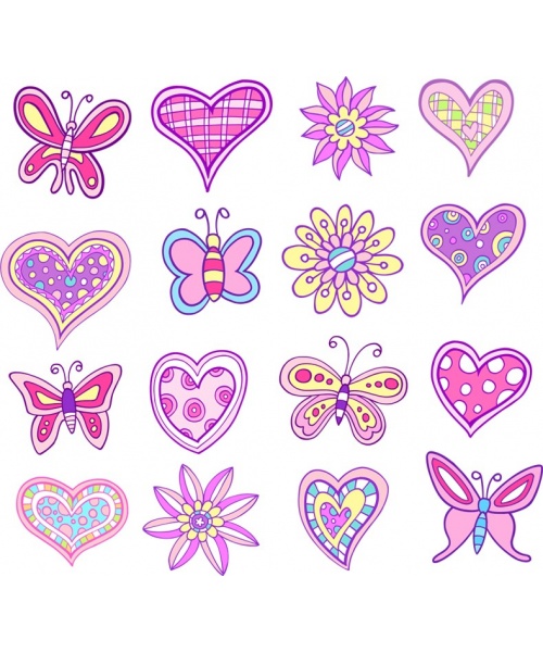 Fairy Signs set of 16, each measuring 30cm