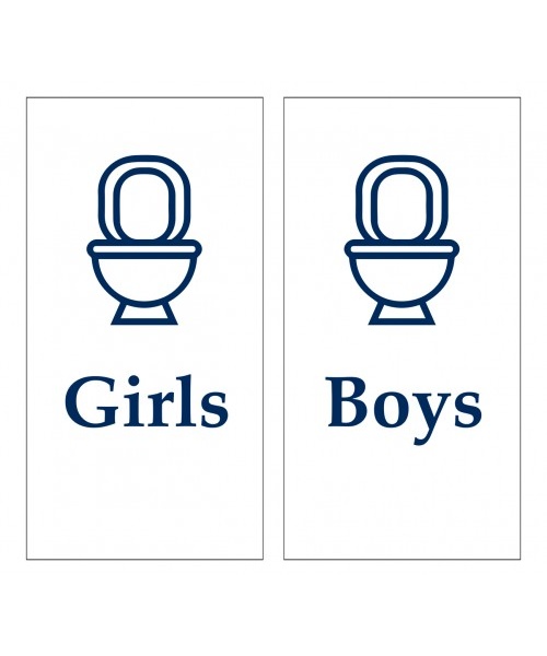 Girls and boys toilet signs UD04269