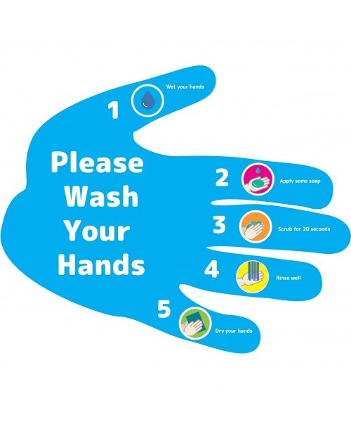 Wash your hands sign UD04287