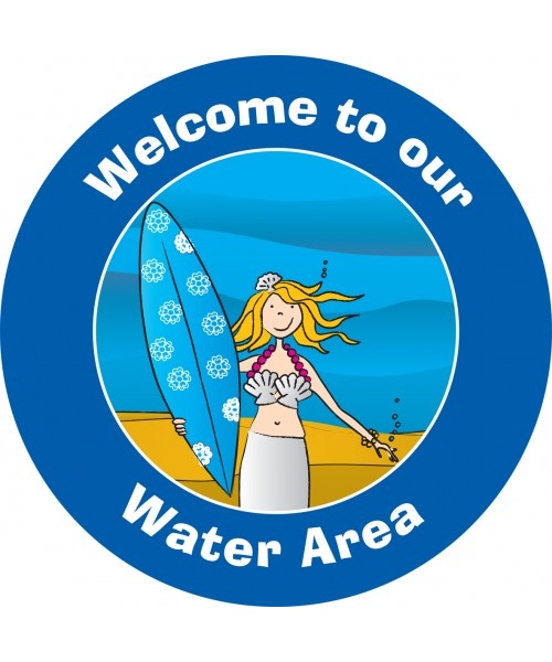 Water Area sign UD04191
