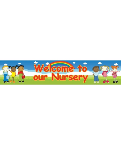 Welcome to our Nursery Welcome Sign