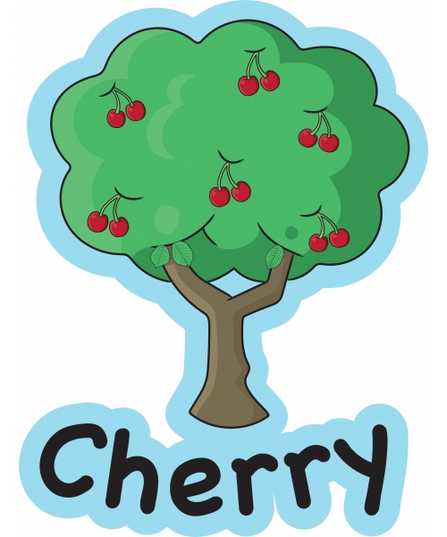 cherry tree sign UD04294