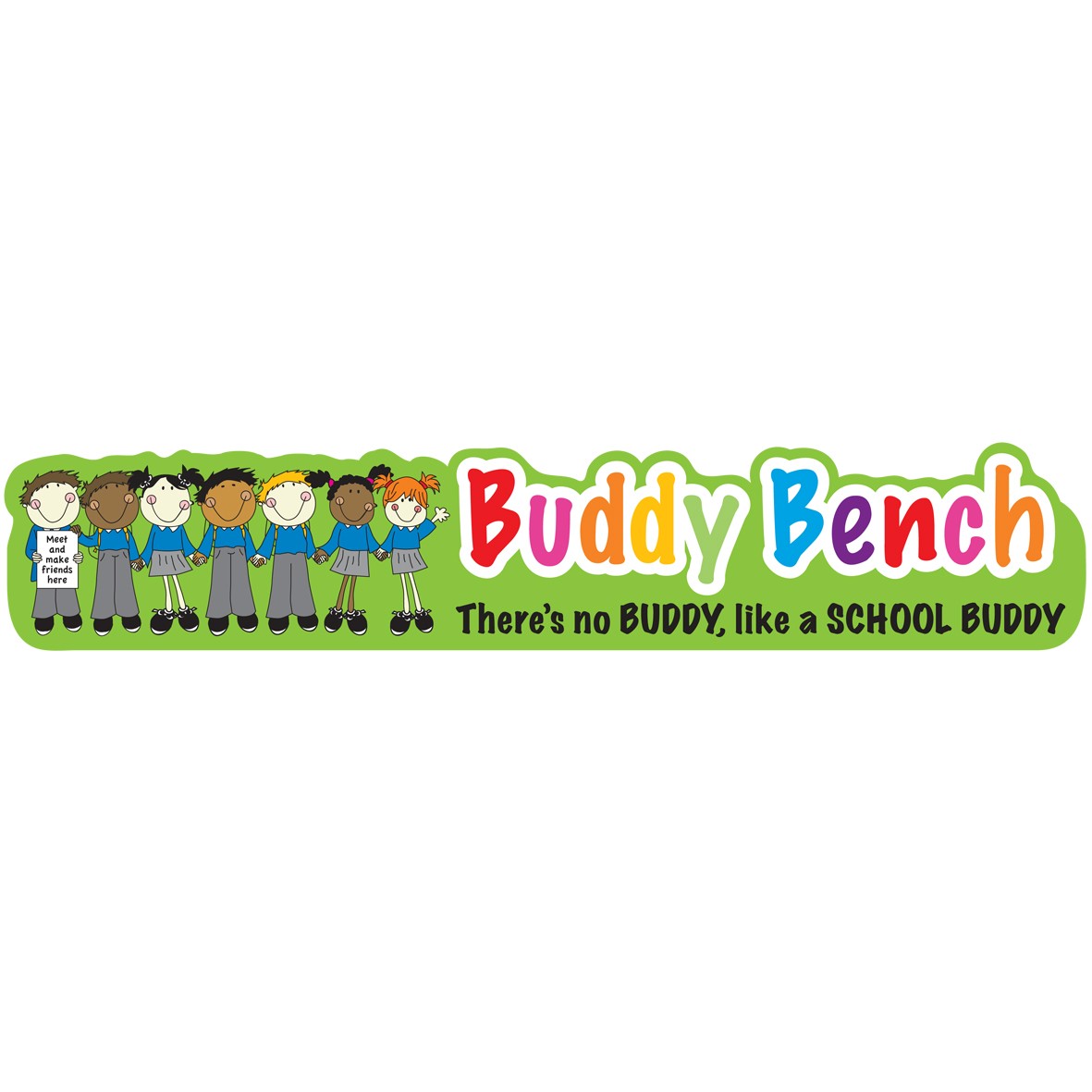 Buddy Bench Sign UD04149 | School Signs, Nursery Signs, Whiteboards ...