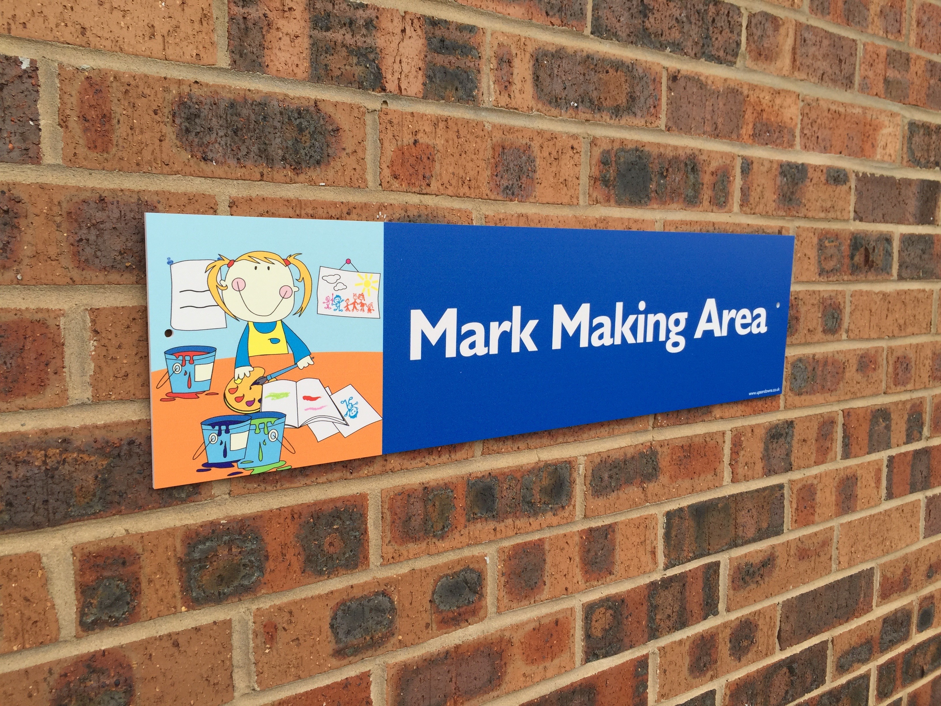 Mark making sign UD03982 | School Signs, Nursery Signs, Whiteboards ...